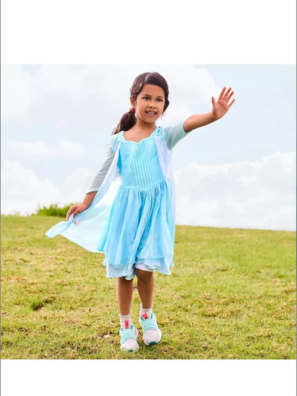 Elsa Disney Story Play Dress for Kids, Frozen - size 5/6 - Picture 5 of 8